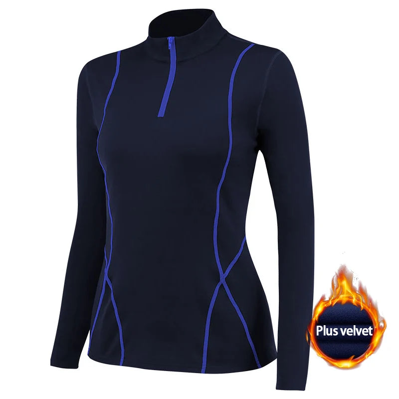 قمصان يوجا نسائية بأكمام طويلة، قمصان لياقة بدنية، قمصان رياضية، ملابس رياضية للنساء، قمصان رياضية مرنة عالية، قمصان رياضية