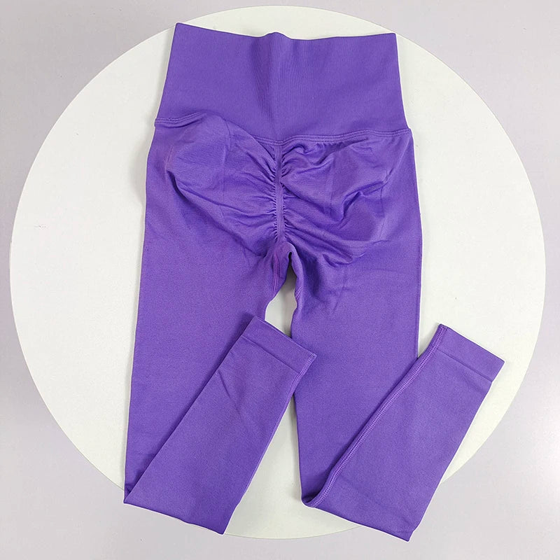 Seamless Yoga Leggings High Waist Push Up For Women Fitness