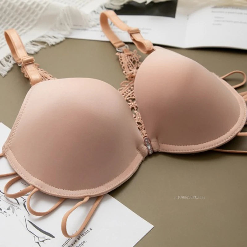 ملابس داخلية نسائية مثيرة حريرية مريحة قابلة للتعديل حمالة صدر خلفية سلكية مطرزة بالزهور حمالة صدر بدون درزات للنساء ملابس نوم حميمية