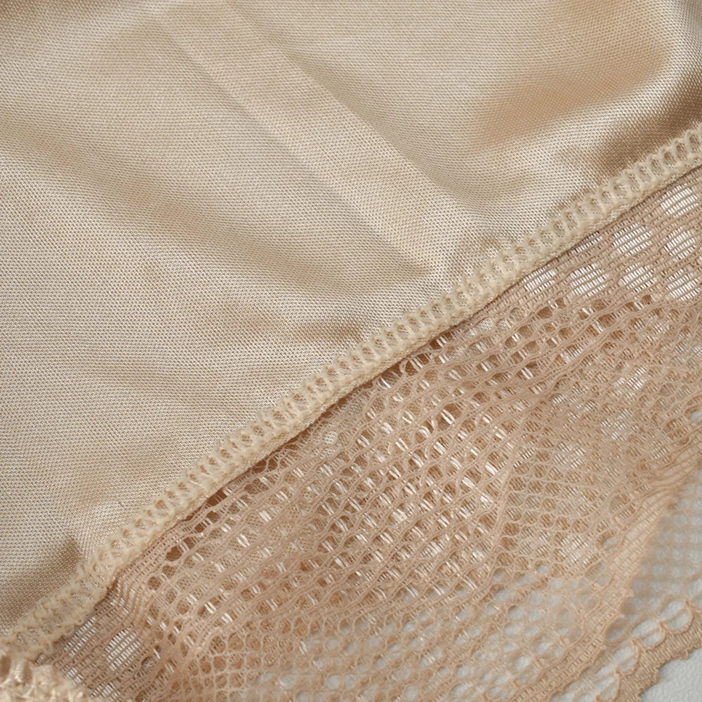 قطعة واحدة من شورت النوم الحريري النسائي بيجامة ناعمة حريرية قابلة للتنفس بنطلون أمان صيفي للنساء ملابس نوم مريحة من الدانتيل ملابس داخلية منزلية