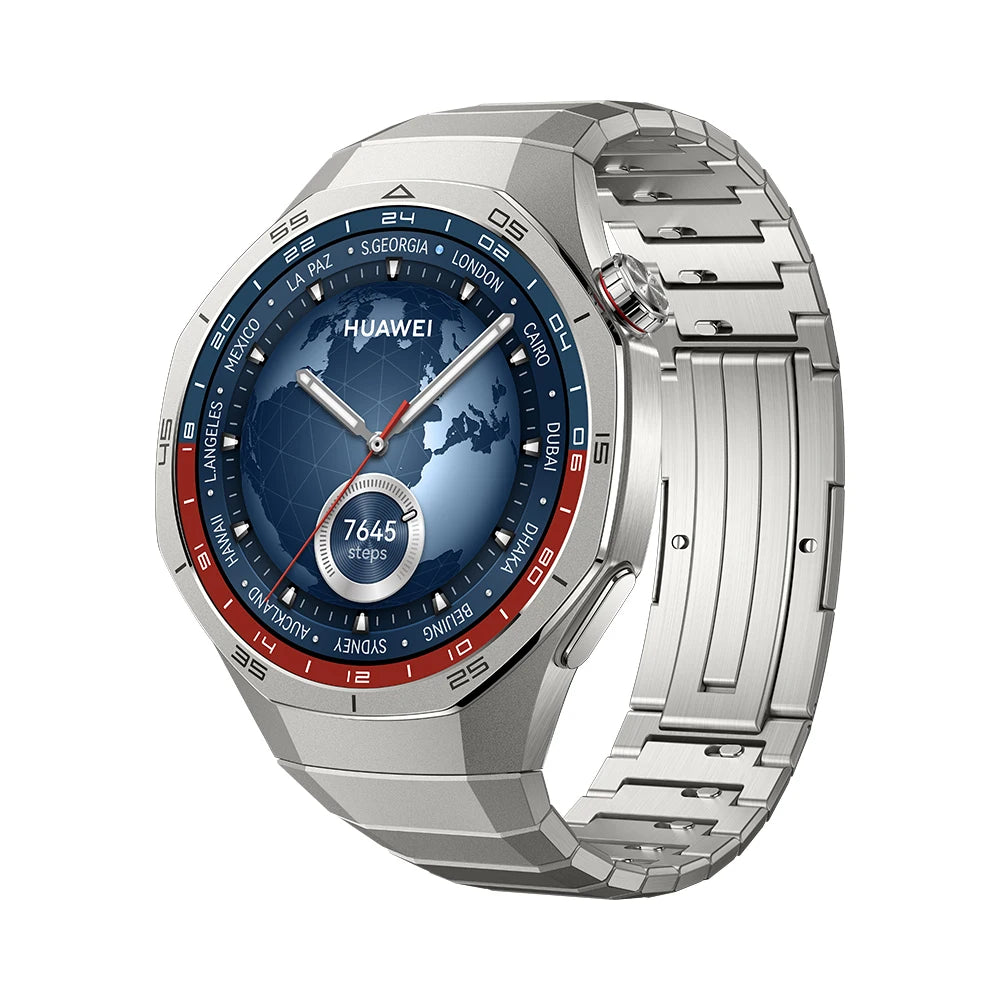 ساعة HUAWEI Watch GT 4/GT 5 الذكية، عمر بطارية يصل إلى 14 يومًا، تتبع الصحة، متوافقة مع أنظمة iOS وAndroid