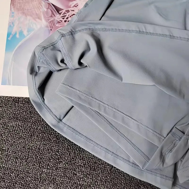 تنورة تنس نسائية، شورت عالي الخصر، تنورة رياضية، شورت رياضي، تنورة يوغا للياقة البدنية، تنانير رياضية للجري، ملابس جولف، تنورة