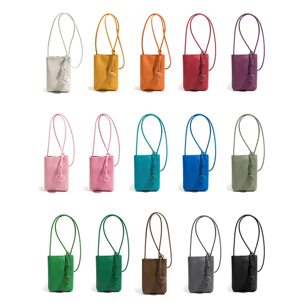 حقيبة كروس صغيرة من الجلد الطبيعي للنساء، حقيبة هاتف محمولة بنقشة أحرف أولية مخصصة، حقيبة يد منسوجة يدويًا، حقيبة يد صغيرة للسيدات، محفظة صغيرة قابلة للتخصيص