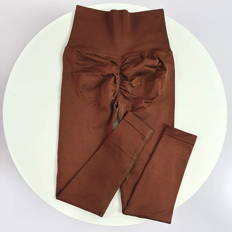 Seamless Yoga Leggings High Waist Push Up For Women Fitness