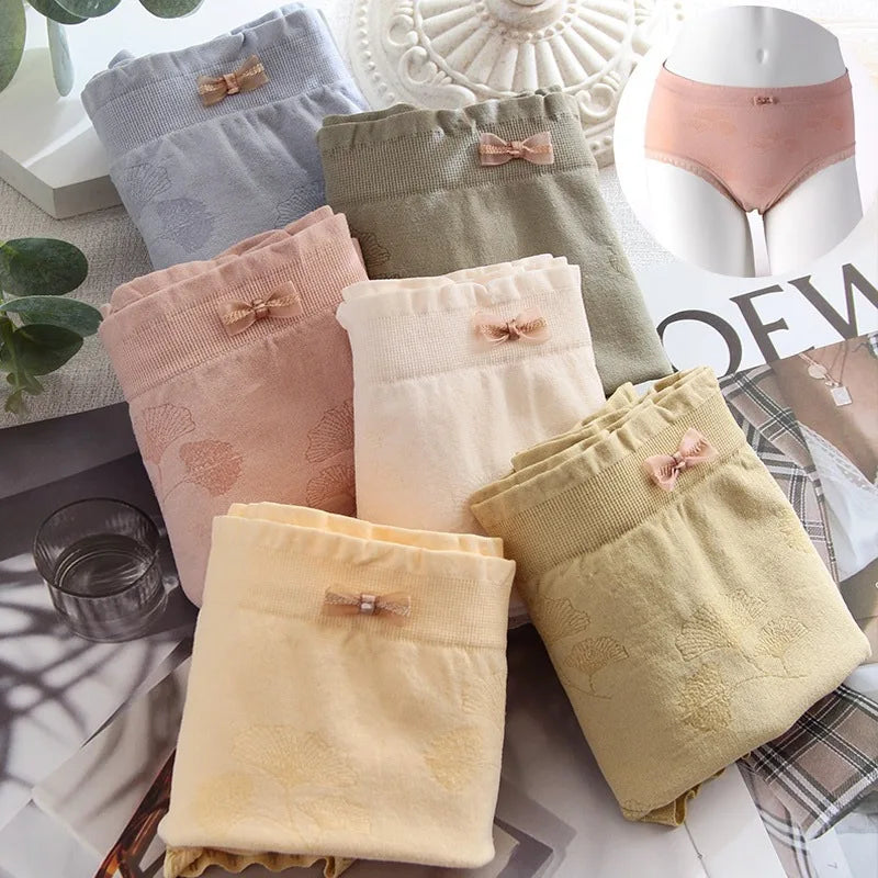 قطعتان من الملابس الداخلية النسائية ذات الحواف المتموجة من الدانتيل، مقاس كبير، ملابس داخلية مريحة وقابلة للتنفس ومرنة للبنات، مقاس كبير