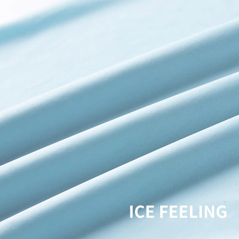 MiiOW 3 قطع ملابس داخلية بوكسر رجالية صيفية من الحرير الجليدي بدون درزات مثيرة سراويل داخلية مضادة للبكتيريا من الجرافين للرجال مقاس 5XL