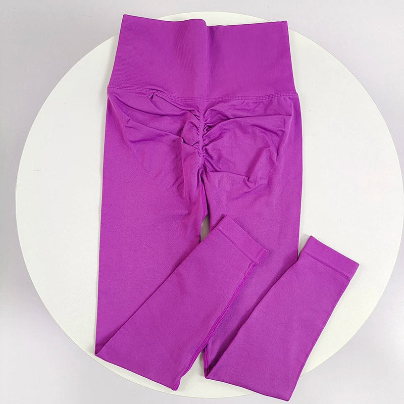 Seamless Yoga Leggings High Waist Push Up For Women Fitness