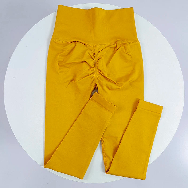 Seamless Yoga Leggings High Waist Push Up For Women Fitness