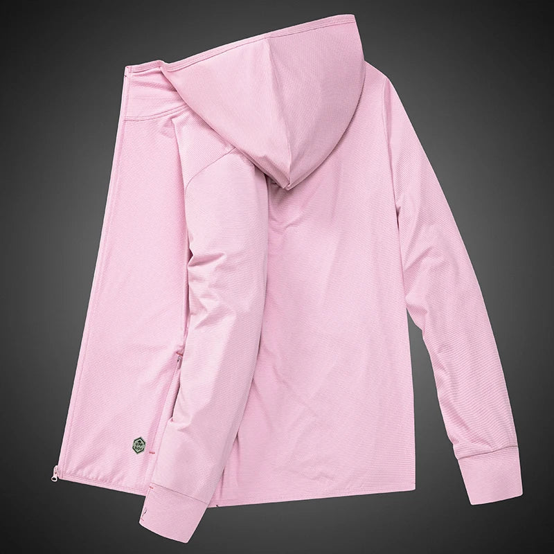 ملابس واقية من الشمس للرجال والنساء، سترات صيفية جديدة رقيقة للخارج، قابلة للتنفس، مقاومة للأشعة فوق البنفسجية، سريعة الجفاف