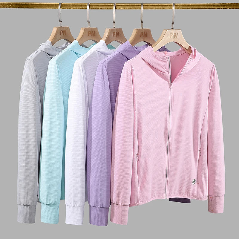 ملابس واقية من الشمس للرجال والنساء، سترات صيفية جديدة رقيقة للخارج، قابلة للتنفس، مقاومة للأشعة فوق البنفسجية، سريعة الجفاف