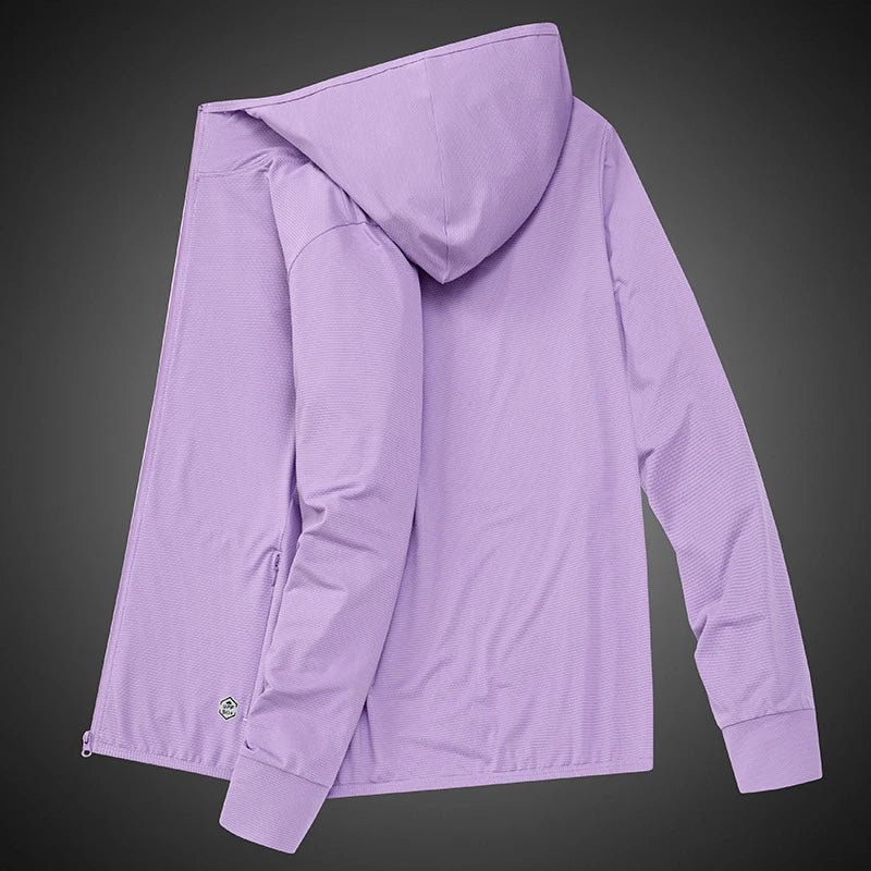 ملابس واقية من الشمس للرجال والنساء، سترات صيفية جديدة رقيقة للخارج، قابلة للتنفس، مقاومة للأشعة فوق البنفسجية، سريعة الجفاف