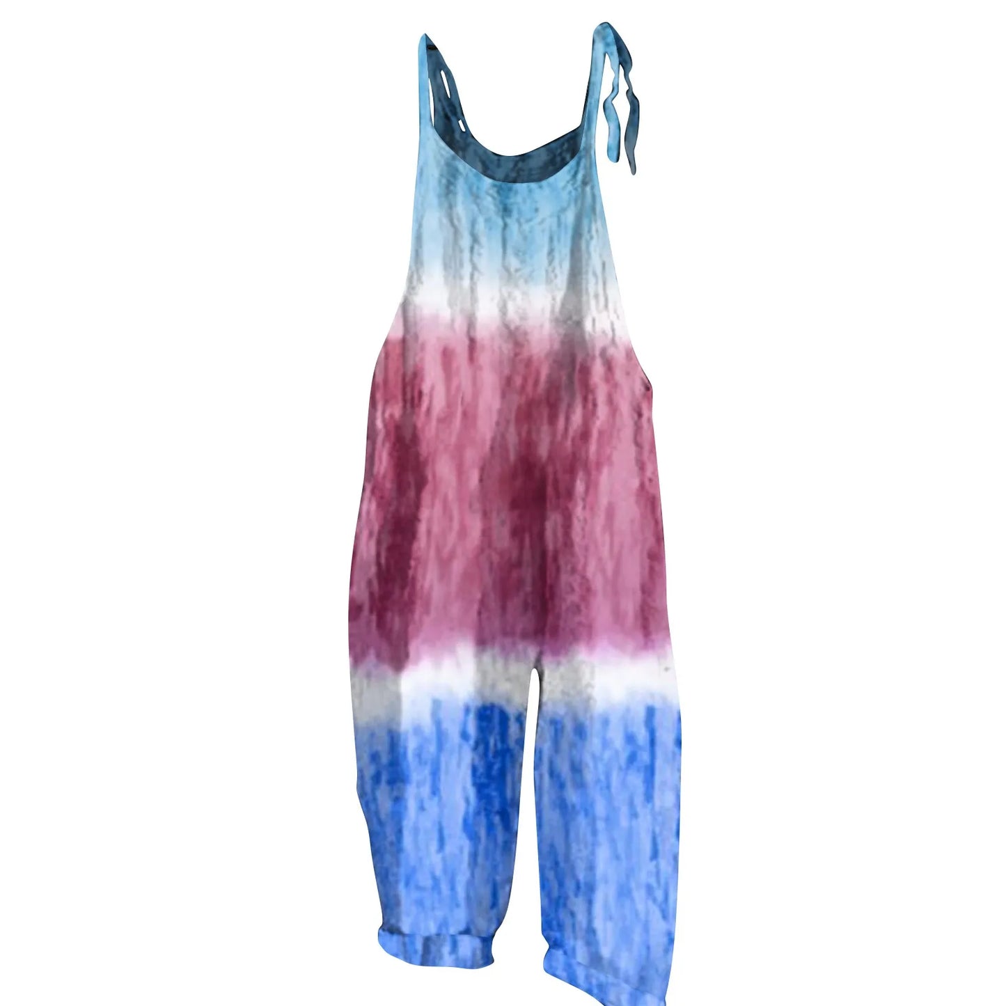 جمبسوت نسائي مطبوع كاجوال فضفاض عتيق بحزام كتف من القطن والكتان جمبسوت نسائي جمبسوت نسائي صيفي