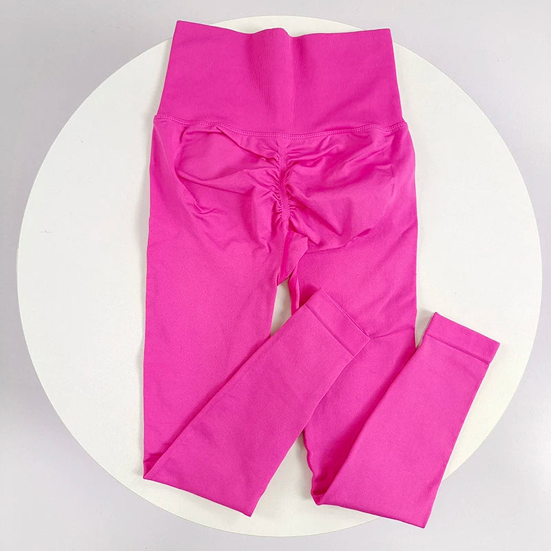 Seamless Yoga Leggings High Waist Push Up For Women Fitness