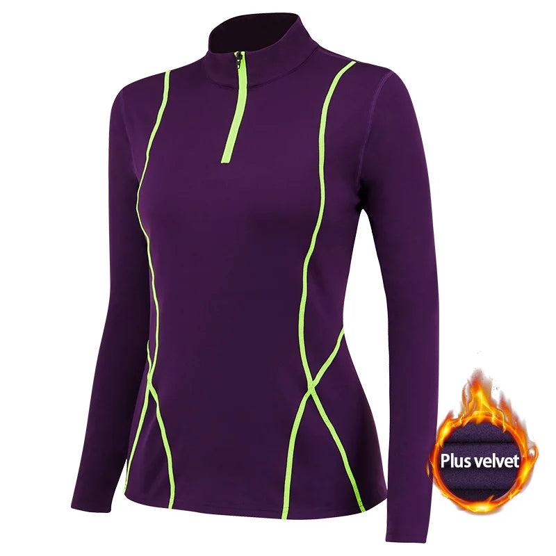 قمصان يوجا نسائية بأكمام طويلة، قمصان لياقة بدنية، قمصان رياضية، ملابس رياضية للنساء، قمصان رياضية مرنة عالية، قمصان رياضية 