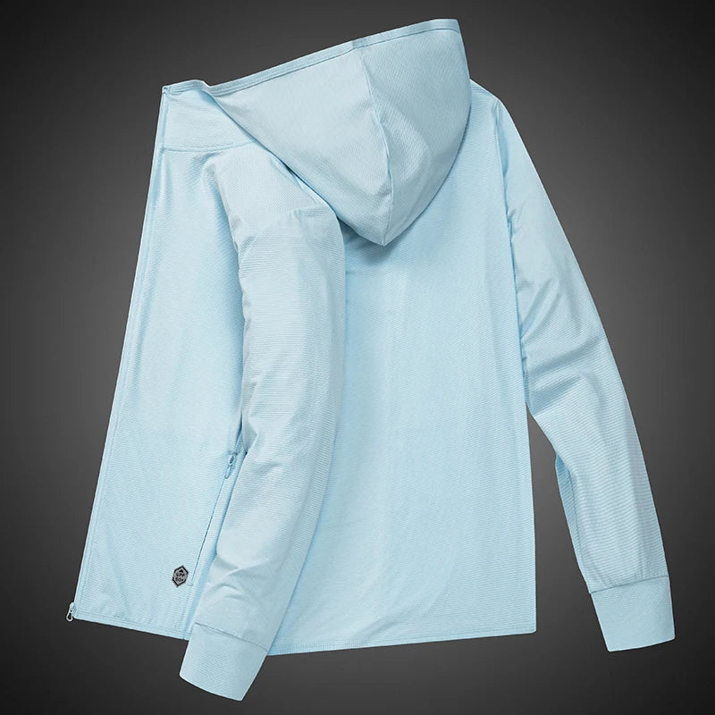 ملابس واقية من الشمس للرجال والنساء، سترات صيفية جديدة رقيقة للخارج، قابلة للتنفس، مقاومة للأشعة فوق البنفسجية، سريعة الجفاف 