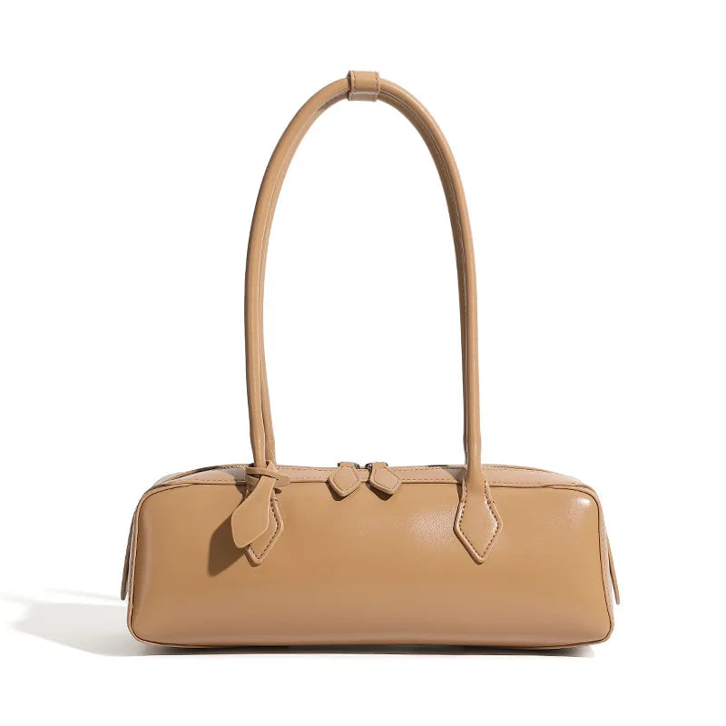 Hot Sale Genuine Leather Bag Woman Luxury Bag Korean Vintage Long Shoulder Bag Handbags Ladies Underarm Bags Travel Bag