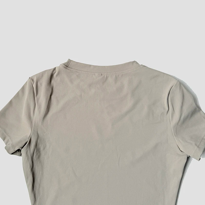 مجموعة يوغا نسائية ملابس رياضية ملابس تمرين ملابس رياضية بنطال رياضي ضيق لياقة بدنية قميص قصير الأكمام بدلة رياضية