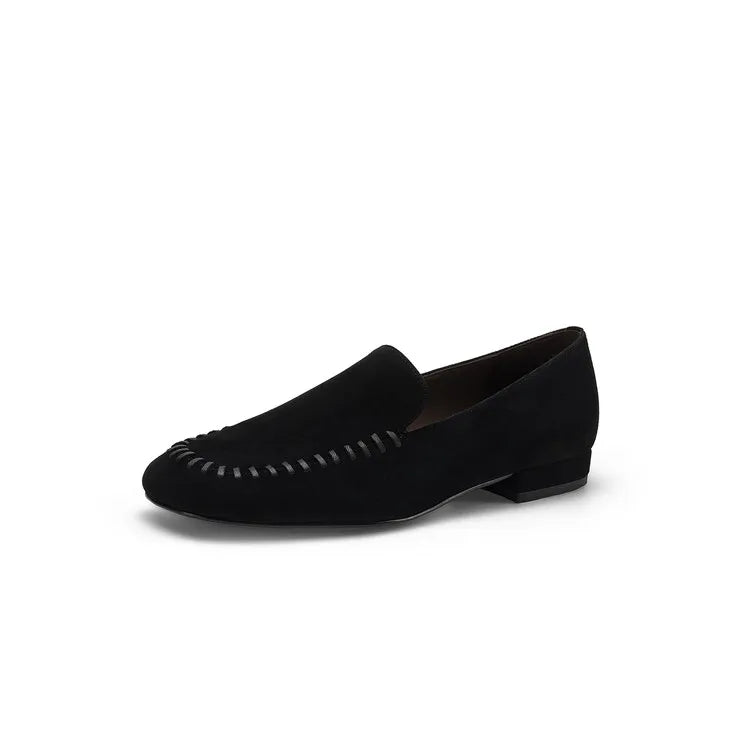 New Spring Autumn Genuine Leather Women Shoes Fashion Round Toe Loafers Shoes for Women Low Heels Women Pumps Ladies Shoes