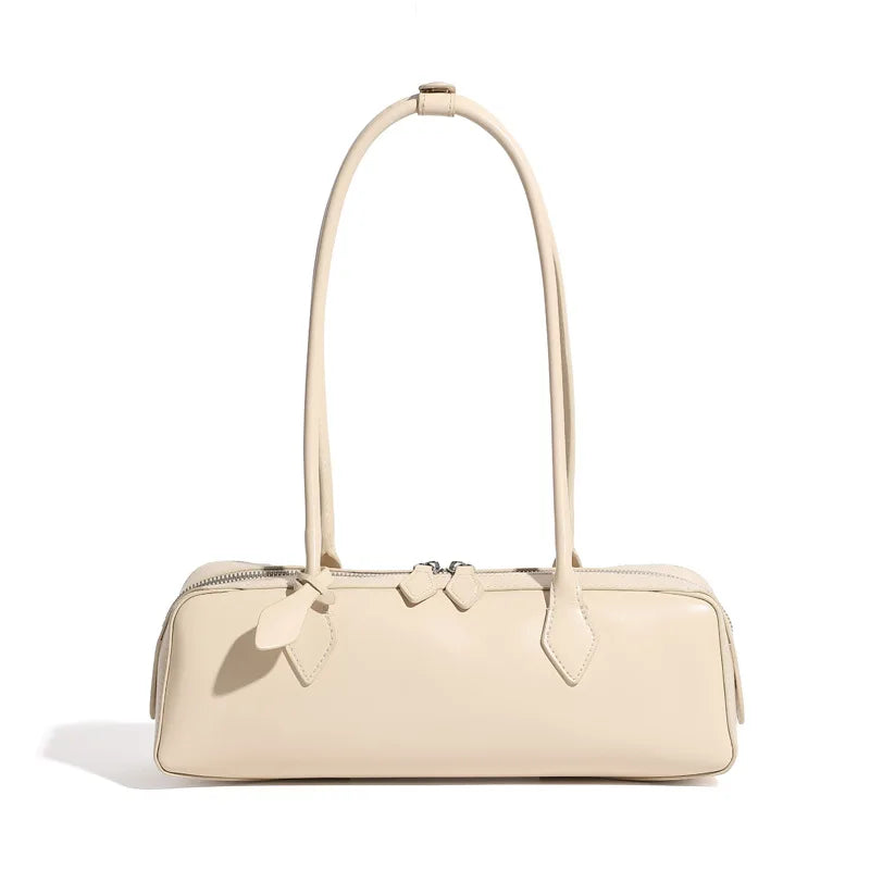 Hot Sale Genuine Leather Bag Woman Luxury Bag Korean Vintage Long Shoulder Bag Handbags Ladies Underarm Bags Travel Bag