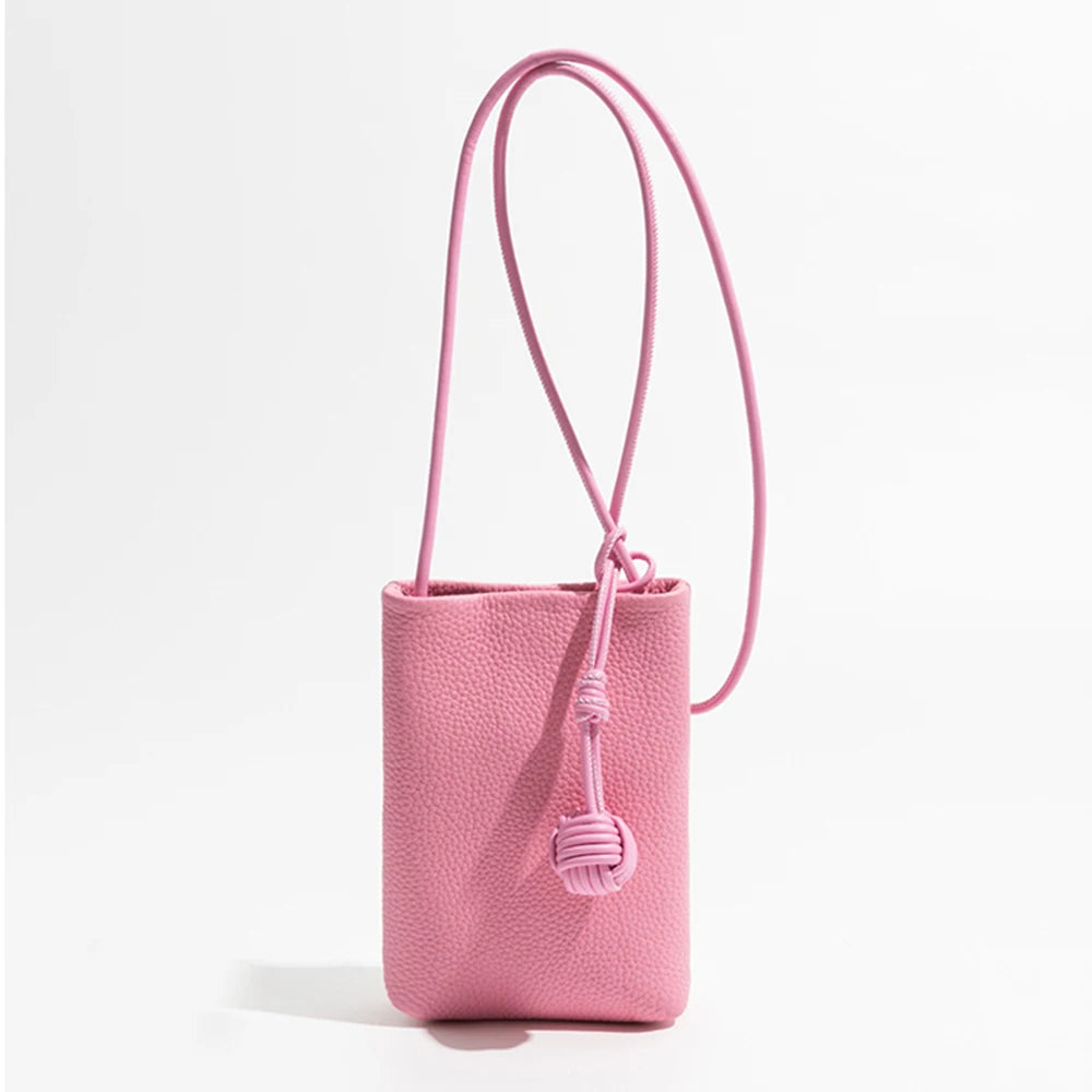 حقيبة كروس صغيرة من الجلد الطبيعي للنساء، حقيبة هاتف محمولة بنقشة أحرف أولية مخصصة، حقيبة يد منسوجة يدويًا، حقيبة يد صغيرة للسيدات، محفظة صغيرة قابلة للتخصيص 