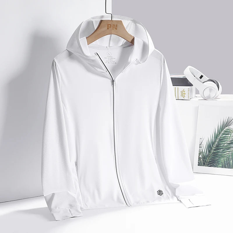 ملابس واقية من الشمس للرجال والنساء، سترات صيفية جديدة رقيقة للخارج، قابلة للتنفس، مقاومة للأشعة فوق البنفسجية، سريعة الجفاف 