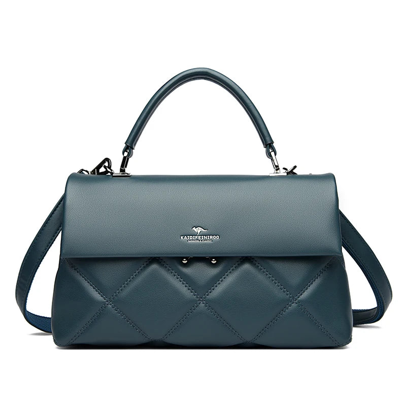 Women's Bag New Trend Korean Handbags Designer Luxury Brand Ladies Shoulder Bags Soft Leather Fashion Versatile Crossbody Bags