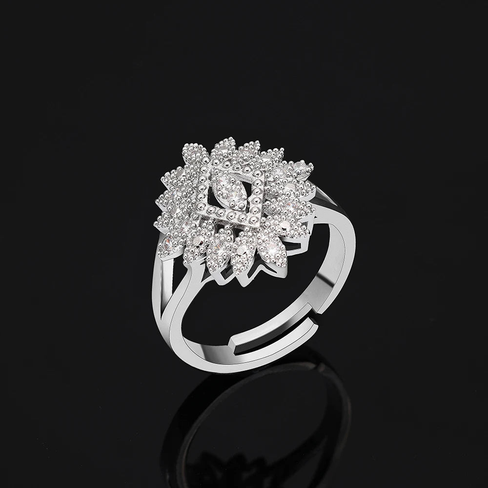 Luxury Bridal 4PCS Necklace Set for Women Dubai Saudi Party Cubic Zirconia Wedding Jewelry Sets Jewellery Accessories