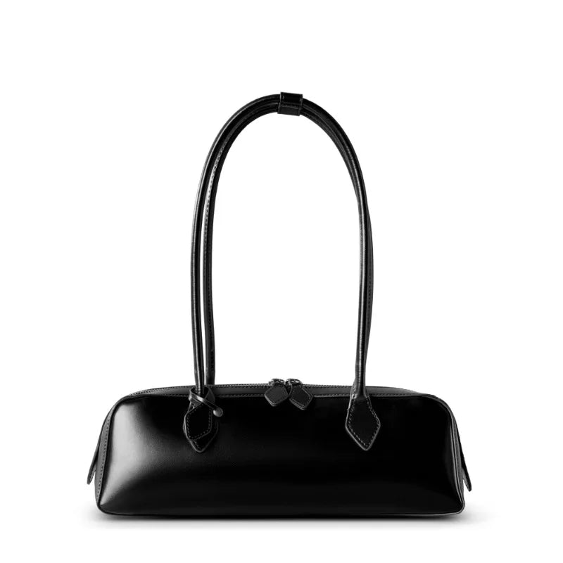 Hot Sale Genuine Leather Bag Woman Luxury Bag Korean Vintage Long Shoulder Bag Handbags Ladies Underarm Bags Travel Bag