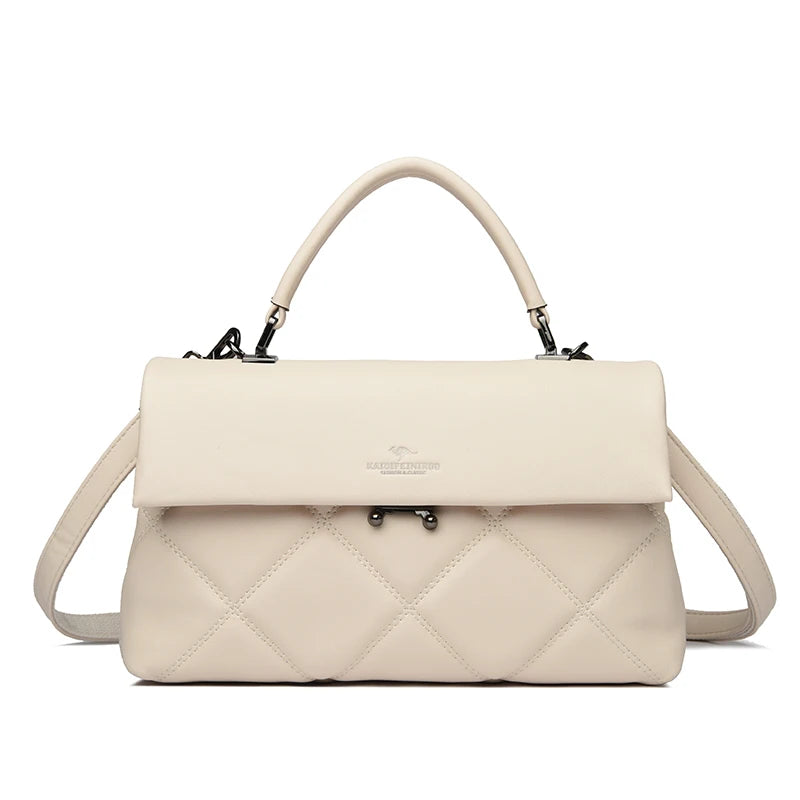 Women's Bag New Trend Korean Handbags Designer Luxury Brand Ladies Shoulder Bags Soft Leather Fashion Versatile Crossbody Bags